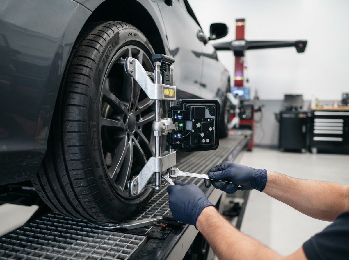 Alignment at Royal Collision Center, Fontana, CA